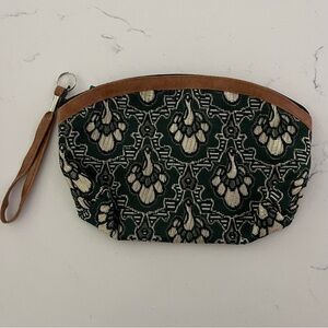 Elegant Green and Brown Bag